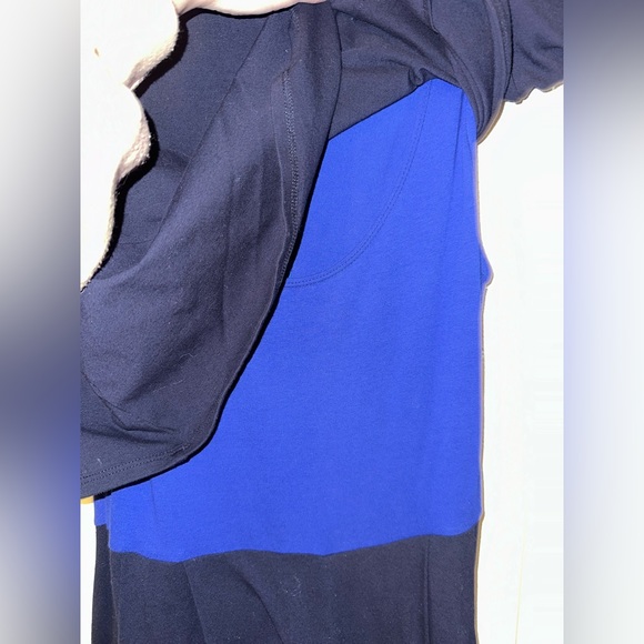 Harper & bay nursing dress navy blue fit and flare size medium - Picture 3 of 3